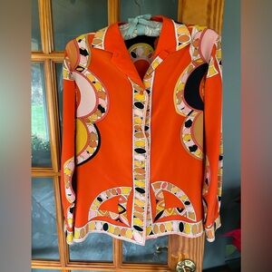 Vintage Emilio Pucci 1970s Blouse